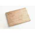 Wooden Cutting Board: 12" x 9" x 3/4" Laser Engraved